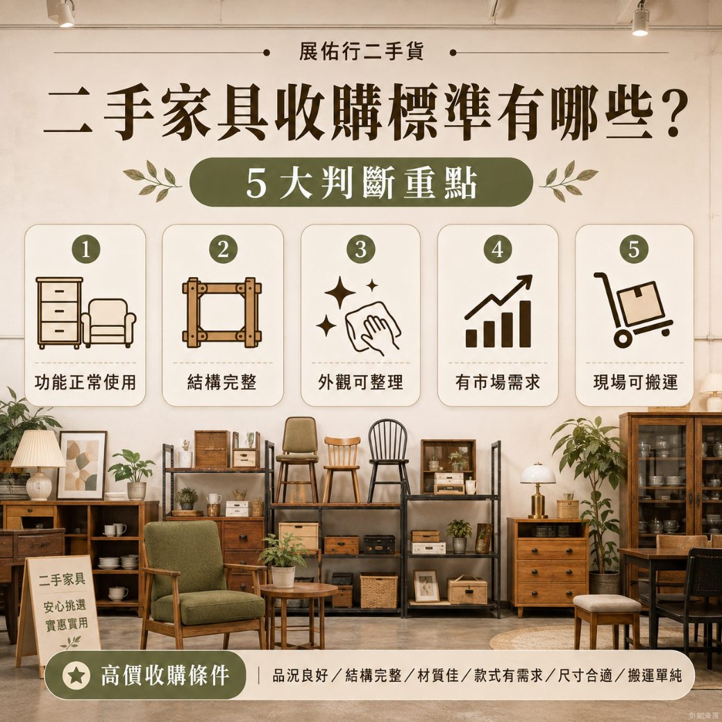 台南二手家具收購 台南二手家具收購標準