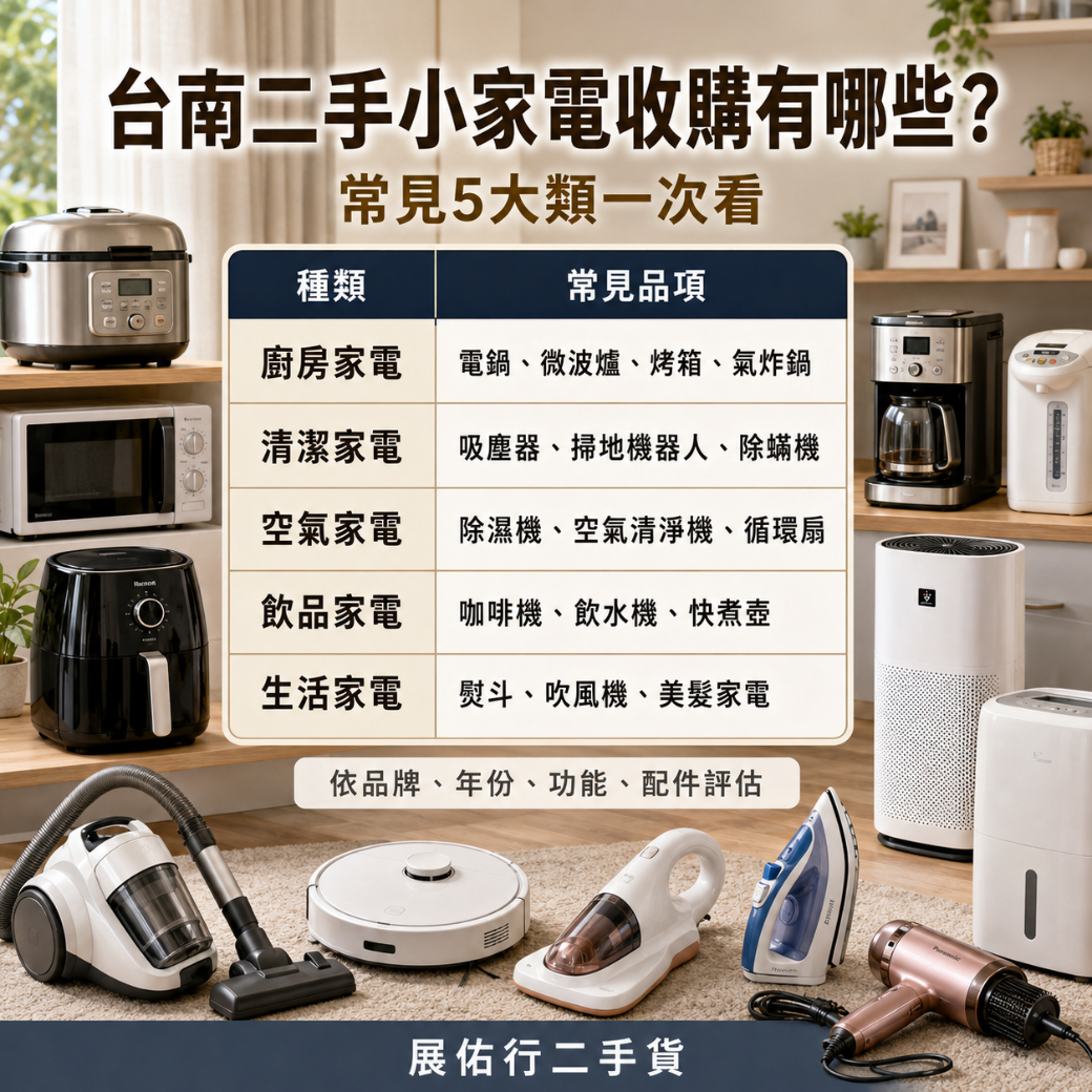 台南二手小家電收購 台南二手小家電收購項目