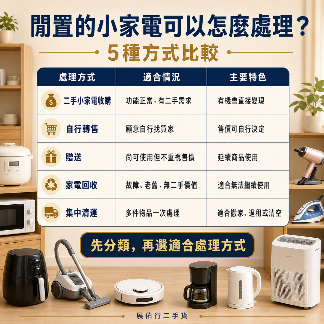 台南二手小家電收購 二手小家電收購處理