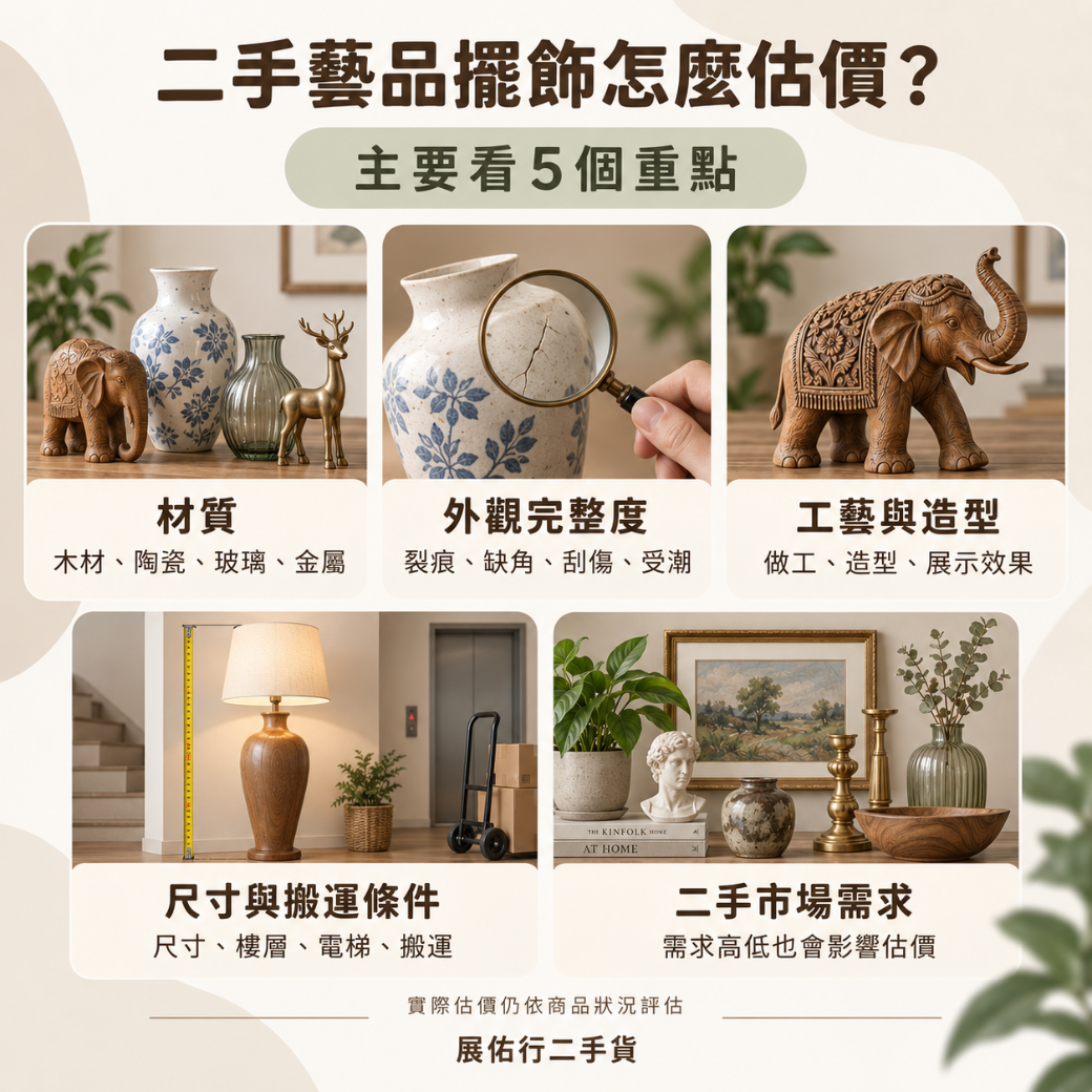 台南二手家飾收購 家飾收購評估